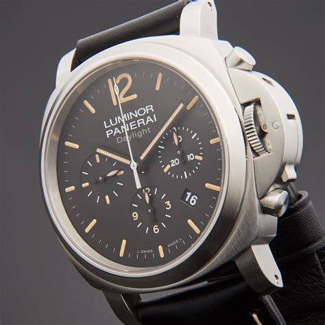 panerai chronograph replica|Panerai luminor daylight chronograph.